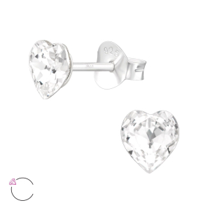 Cercei Argint 925 cu Pietre Zirconiu My Heart