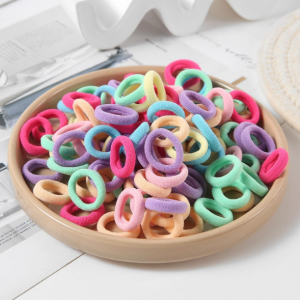 Set 100 elastice par fetite multicolor
